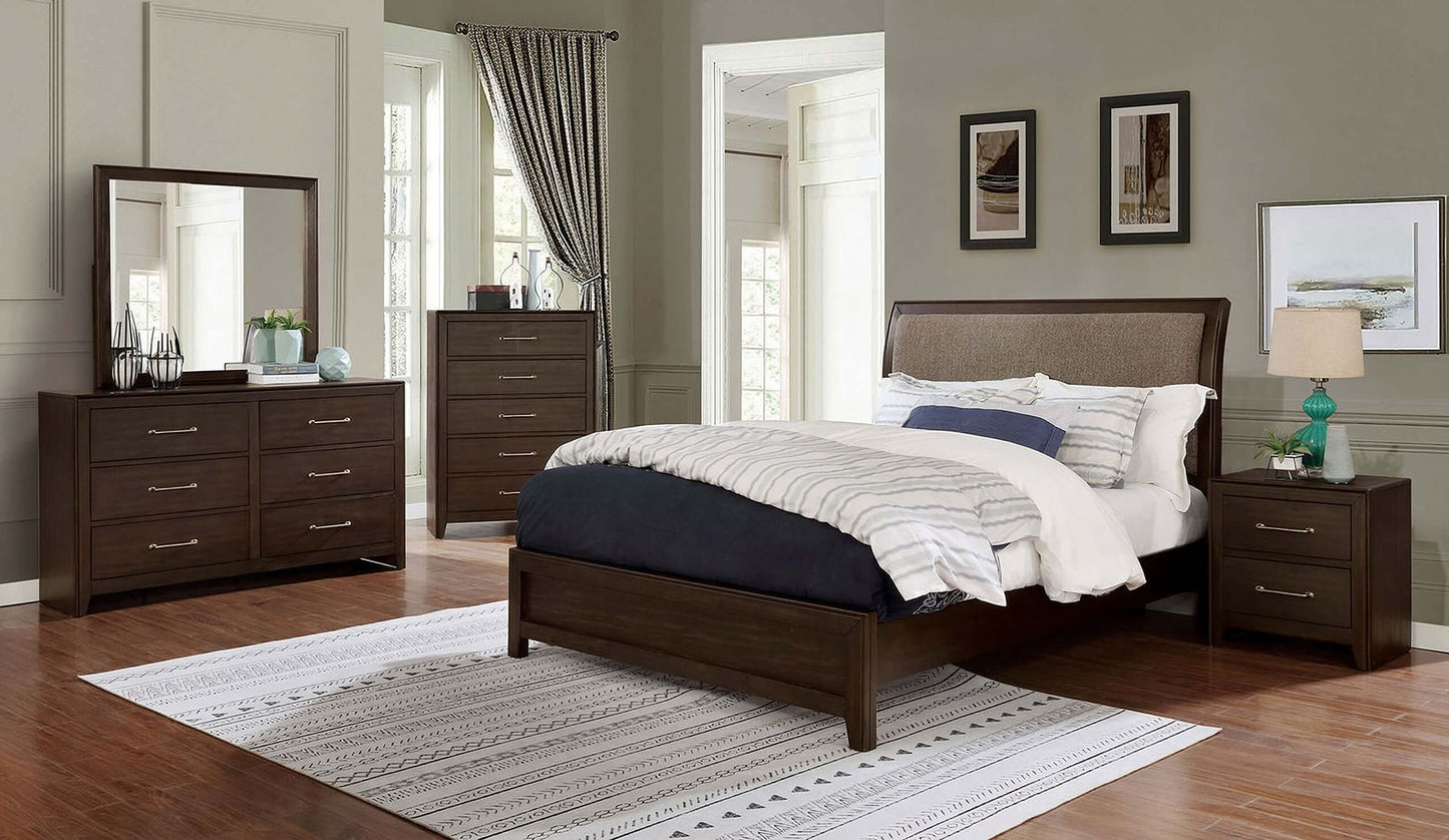 Jamie Night Stand In Walnut