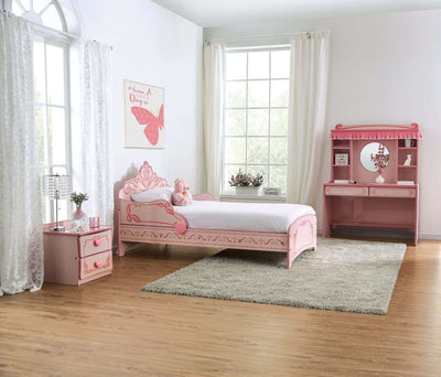 Julianna Dark And Light Pink Youth Panel Bedroom Set
