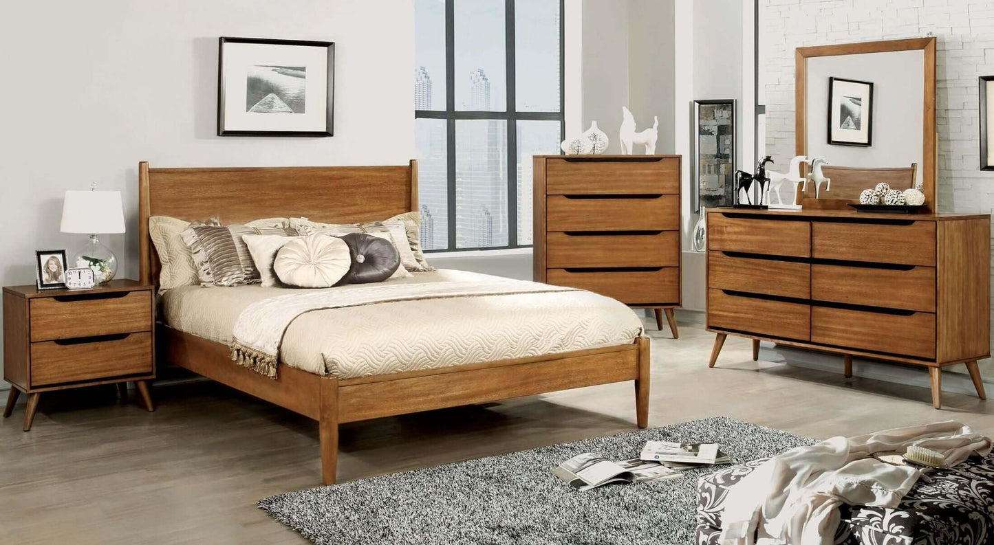 Lennart Oak Rectangular Mirror