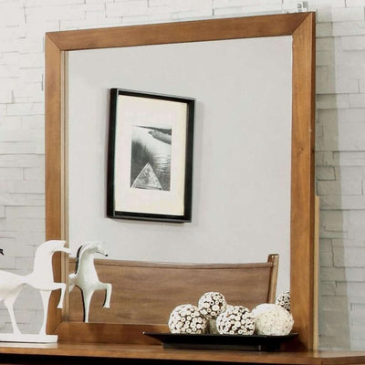 Lennart Oak Rectangular Mirror