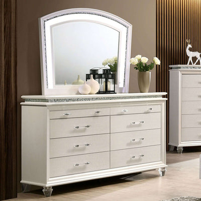 Maddie Dresser In Pearl White