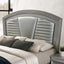 Maddie Eastern King Bed In Pearl White