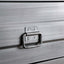 Mccredmond Hand Brushed Silver Nightstand
