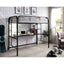 Opal Twin Loft Bed In Silver