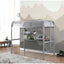 Opal Twin Loft Bed In Silver