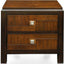 Patra Acacia And Walnut Nightstand