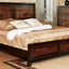 Patra Acacia and Walnut Panel Bedroom Set