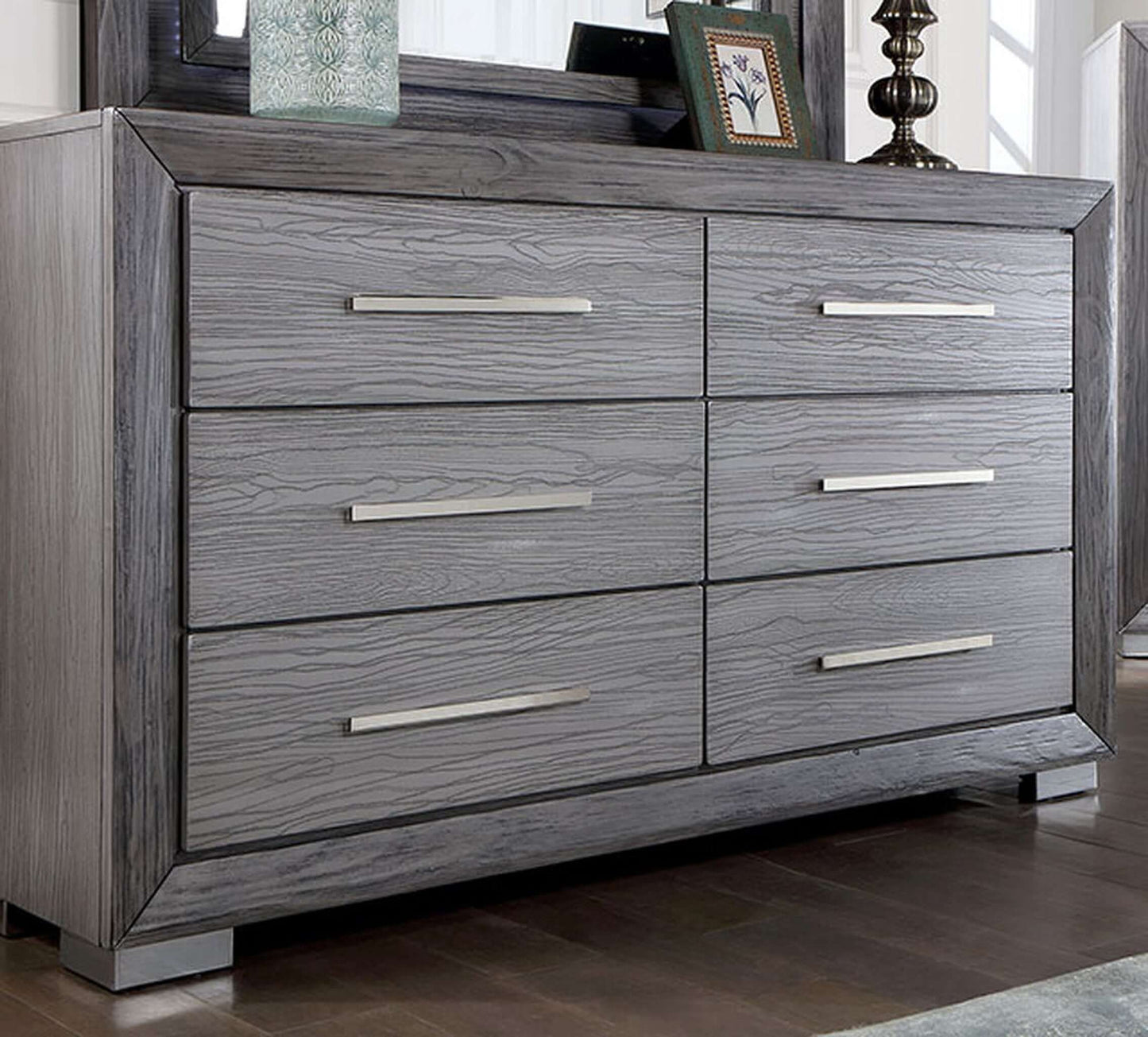 Raiden Dresser In Gray