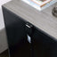 Raiden Night Stand With Usb In Gray
