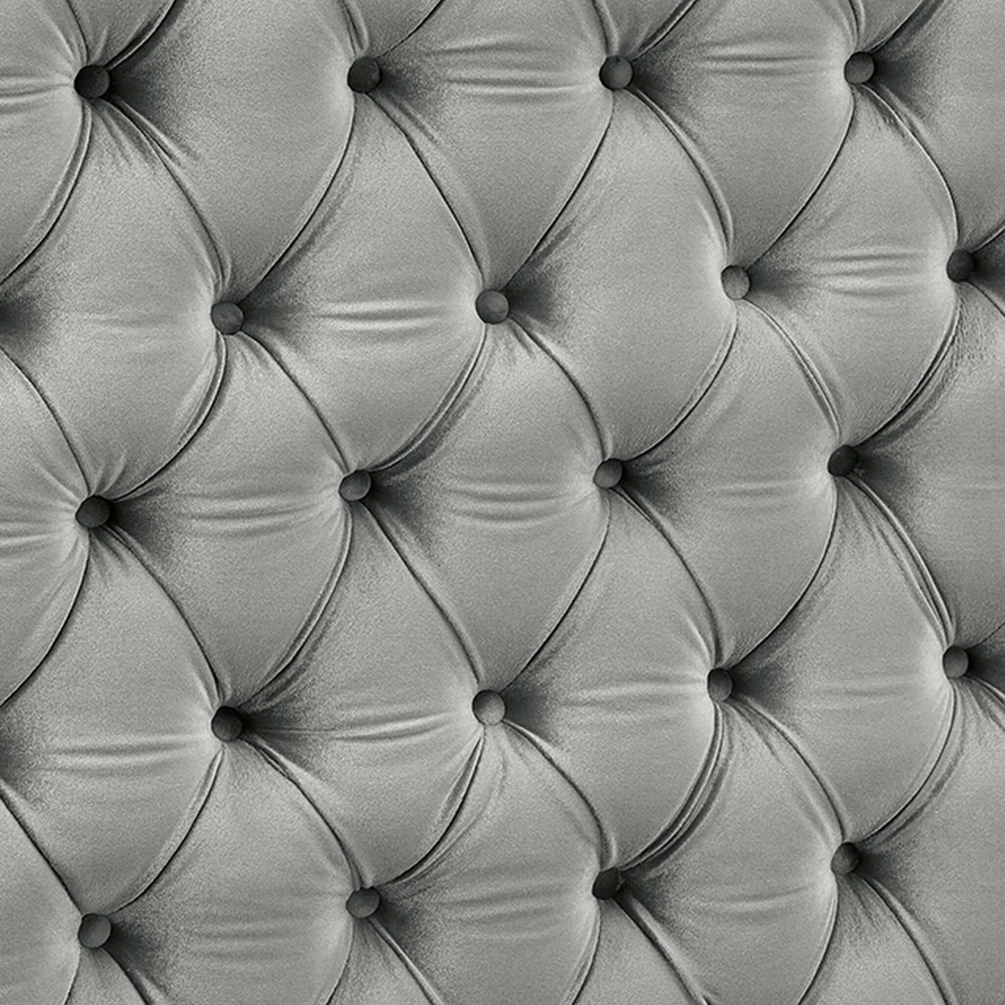 Stefania Eastern King Bed In Gray