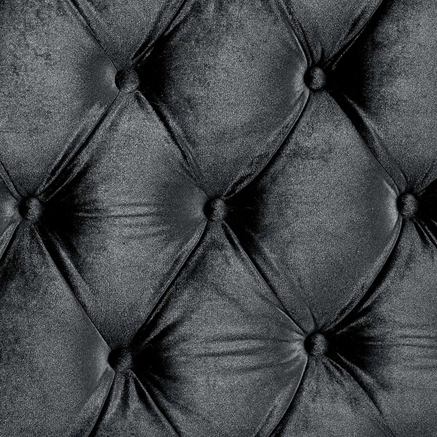 Stefania Eastern King Bed In Gray