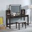 Stephanie Vanity Set In White