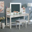 Stephanie Vanity Set In White