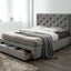 Sybella Queen Bed In Dark Gray