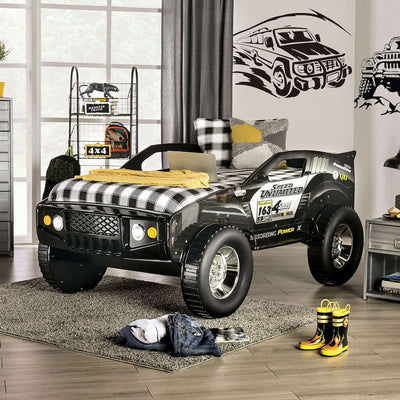 Twin Bed In Black