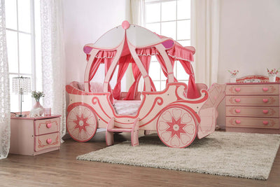 Twin Bed In Pink