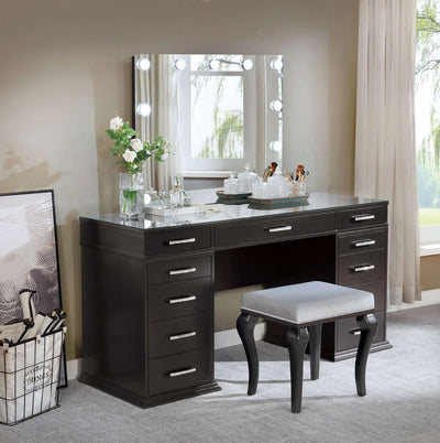 Valentina Vanity Set In White