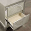 Valletta Champagne Panel Bedroom Set