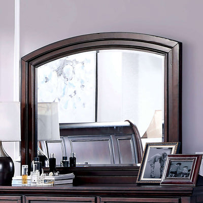 Wells Mirror In Gray