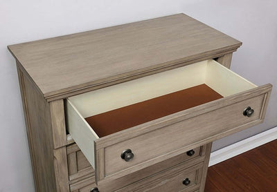 Wells Queen Bed In Gray