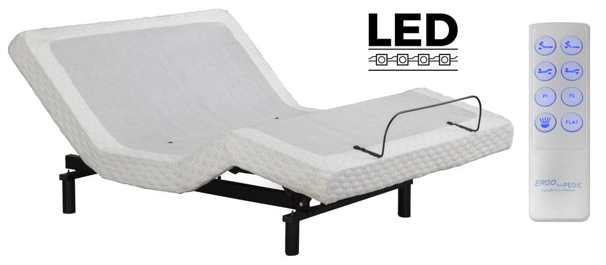 Ergo-Pedic Wireless Expression Adjustable Bed Base.