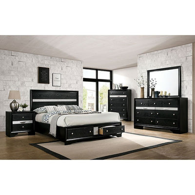 Chrissy Black 4pc Bedroom Set.