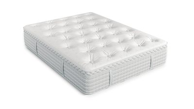 Diamond Natasha Firm Natural Latex Lux Euro Top mattress with plush hand-tufted design for ultimate comfort and luxury.