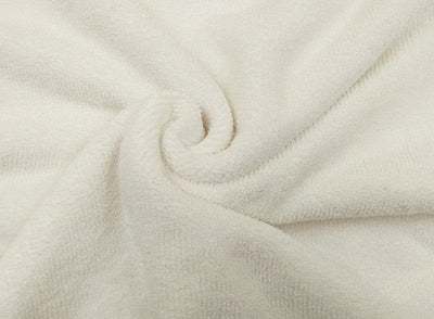 Soft and plush micro fiber fabric of a mattress protector, showcasing its luxurious feel and texture.