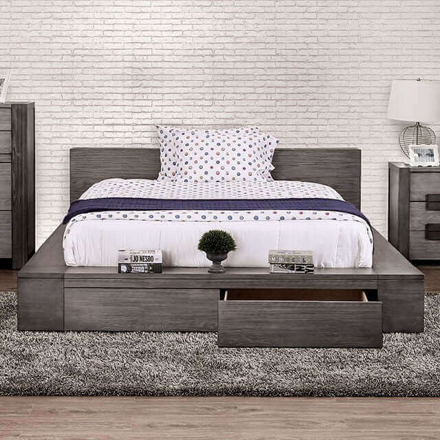 Janeiro Platform Storage Bed.