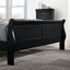 Louis Philippe Black Bed.