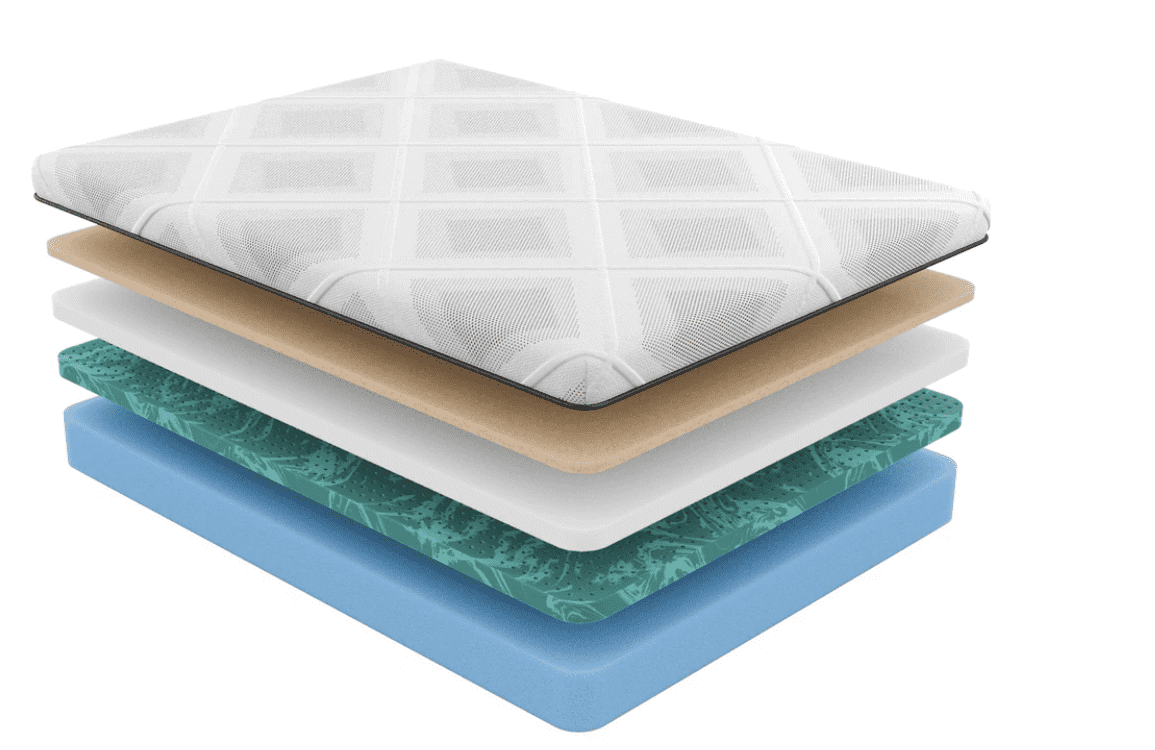 Diamond Rally Firm Cool Copper Gel Memory Foam 12" Mattress.