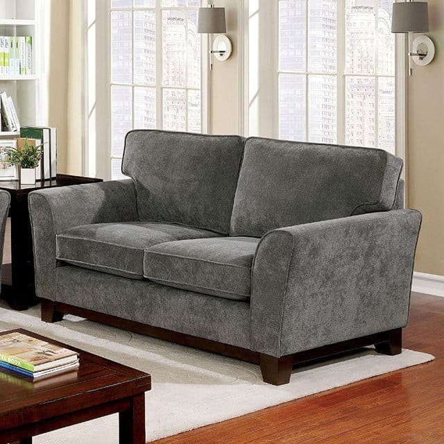 Caldicot Dark Gray Loveseat.