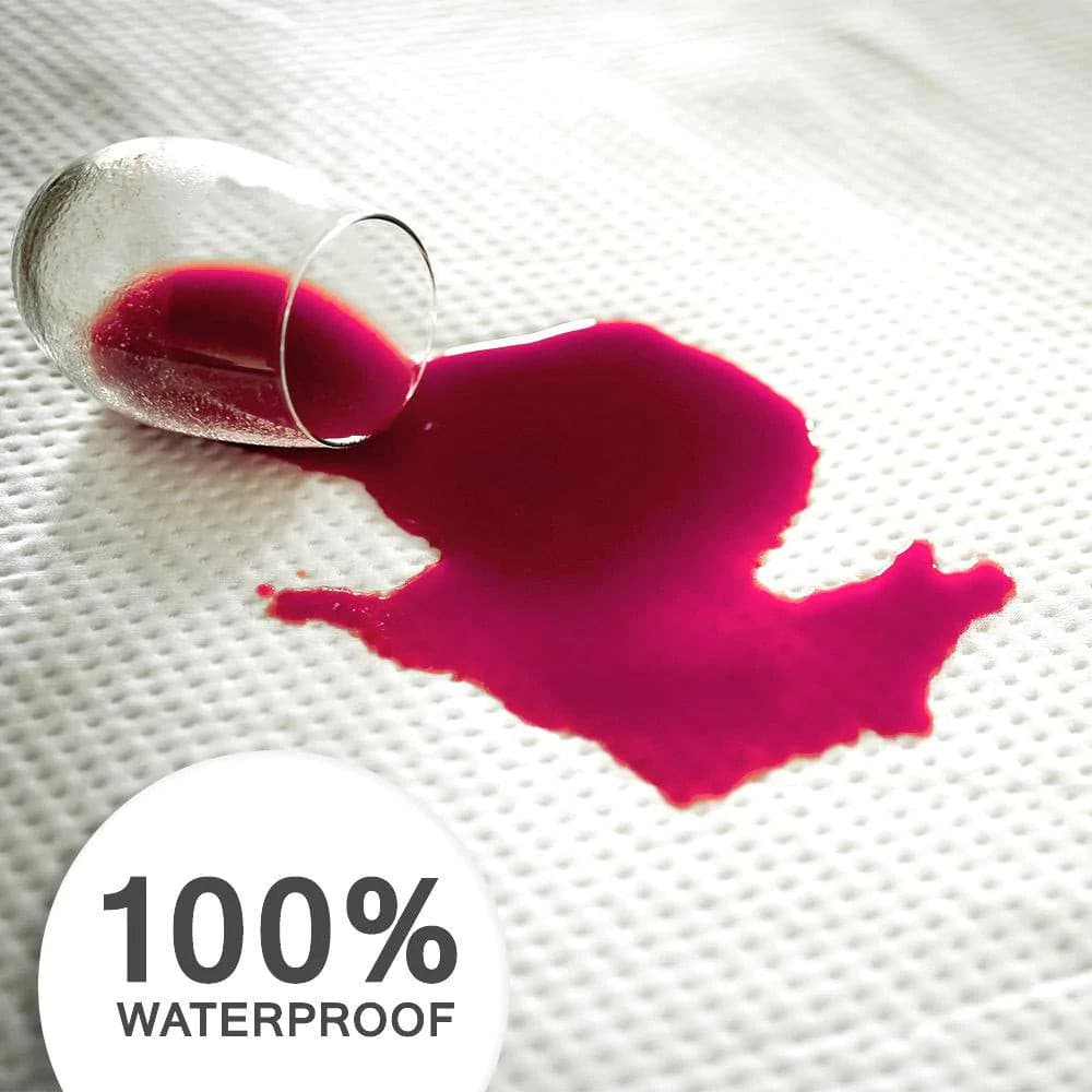 Dimple Cotton Cloth Waterproof Mattress Protectors 10"-18".