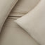 Malouf Smooth Driftwood Bamboo Rayon Pillowcase Set in soft beige, showcasing silky, breathable texture and temperature regulation.
