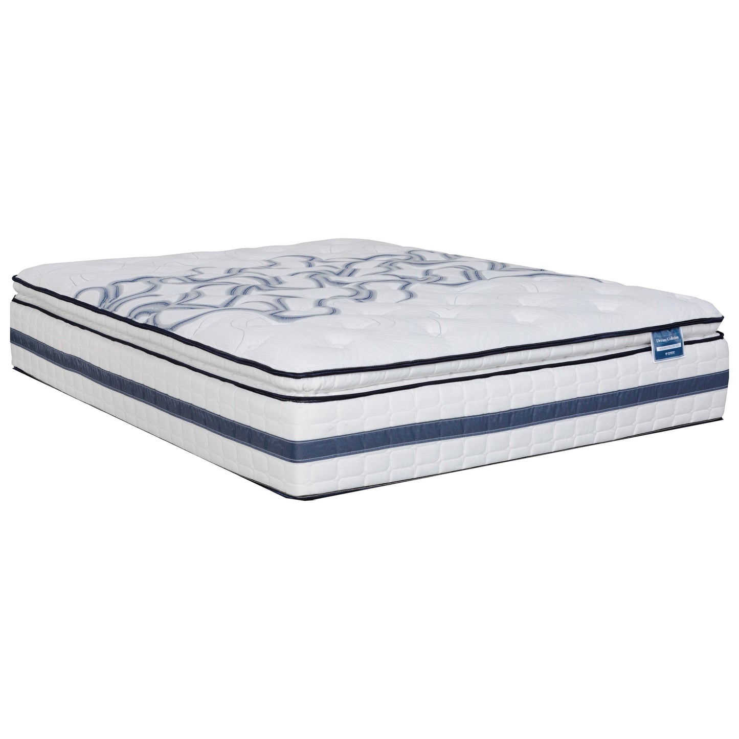 Diamond Lily Plush Gel Memory Foam Pillow Top 14.5" Mattress.