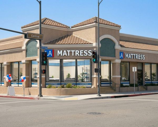 LA Mattress Store Glendale showroom