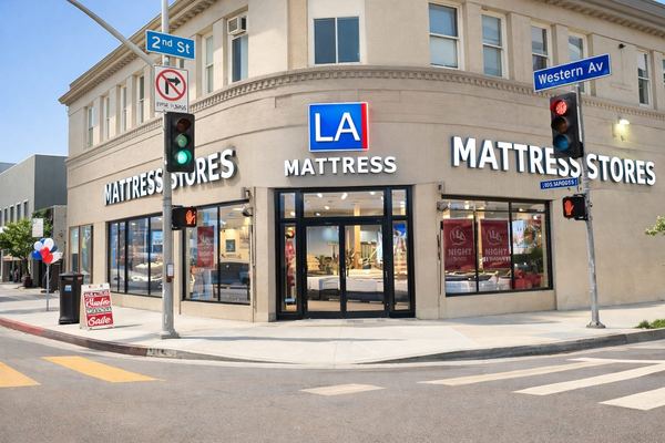 LA Mattress Store Koreatown showroom